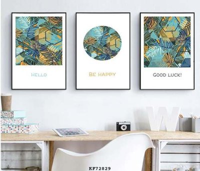 File gốc File tranh hiện đại pha lê gương KF72829 (in lụa) chi tiết cao