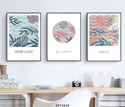 File gốc File tranh hiện đại pha lê gương KF72830 (in tráng gương) ốp tường