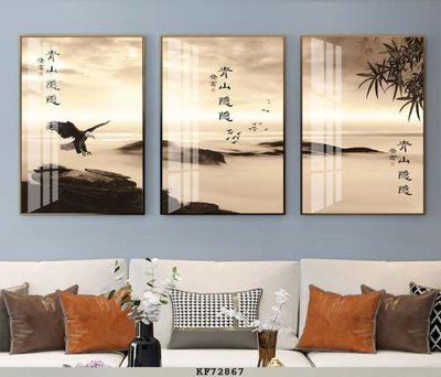 Download file gốc File tranh hiện đại pha lê gương KF72867 (in mica) 3D