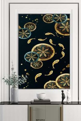 File gốc File tranh hiện đại pha lê gương KF72952 (cho in ấn) từ kho Filetranh