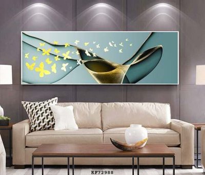 Tải file File tranh hiện đại pha lê gương KF72988 (gốc) chủ đề phong thủy