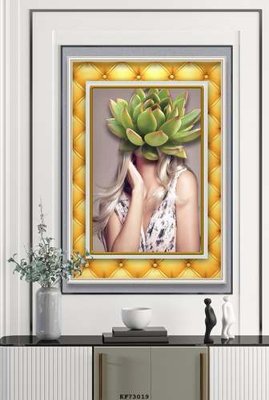 File tranh File tranh hiện đại pha lê gương KF73019 (gốc) chủ đề tĩnh vật