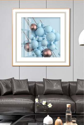 File tranh PSD File tranh hiện đại pha lê gương KF73076 chất lượng cao