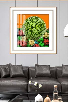 File PSD File tranh hiện đại pha lê gương KF73078 (nguyên bản) cho thiết kế