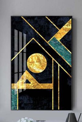 File tranh in tráng gương File tranh hiện đại pha lê gương KF73087 (siêu nét)