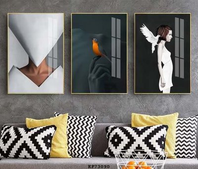 File gốc File tranh hiện đại pha lê gương KF73090 (trang trí) phòng trẻ em