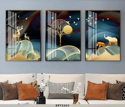 File PSD File tranh hiện đại pha lê gương KF73163 (bản gốc) chất lượng nhất