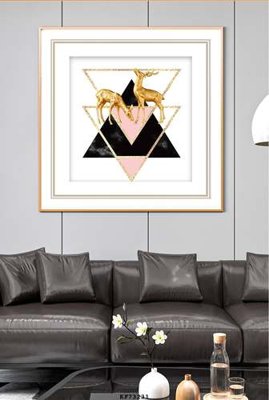 Ảnh gốc File tranh hiện đại pha lê gương KF73231 (nét căng) in mica