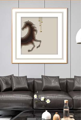 File tranh File tranh hiện đại pha lê gương KF73233 (gốc) chủ đề thiên nhiên