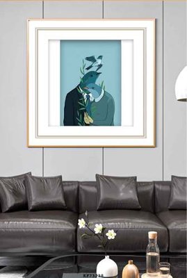 File ảnh File tranh hiện đại pha lê gương KF73238 (gốc) in decal dán tường