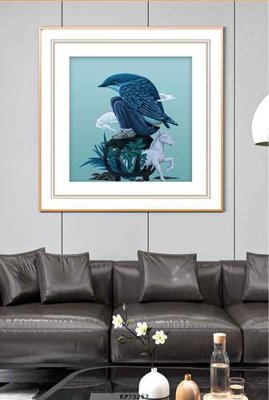 Download file gốc File tranh hiện đại pha lê gương KF73257 (in mica) trang trí