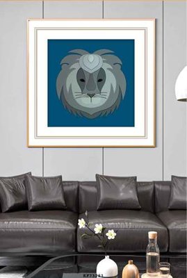 File tranh File tranh hiện đại pha lê gương KF73281 (gốc) chủ đề trừu tượng