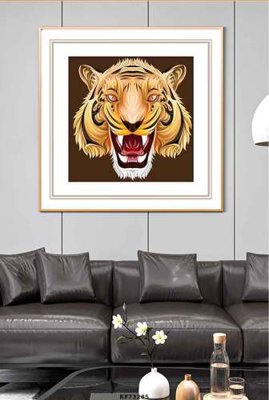 File tranh quảng cáo File tranh hiện đại pha lê gương KF73285 (file gốc) chuyên nghiệp