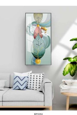 File tranh gốc File tranh hiện đại pha lê gương KF73352 (sắc nét từng chi tiết)