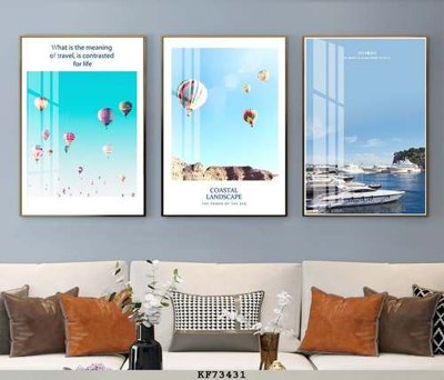 File in trần File tranh hiện đại pha lê gương KF73431 (bản gốc) hoa văn