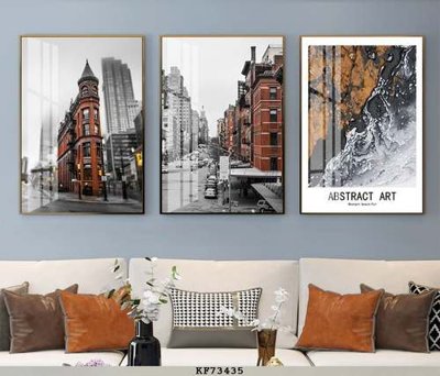 File tranh trang trí File tranh hiện đại pha lê gương KF73435 (file gốc)