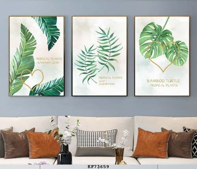 File gốc in tráng gương File tranh hiện đại pha lê gương KF73659 chi tiết