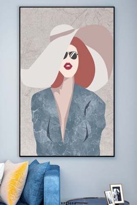 Tải file File tranh hiện đại pha lê gương KF73684 (PSD) cho in ấn quảng cáo