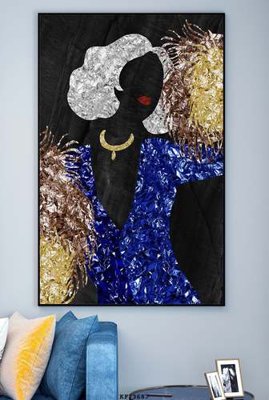 File tranh gốc File tranh hiện đại pha lê gương KF73687 (bản đẹp) độc quyền