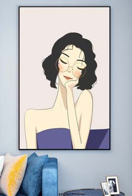 File in ấn File tranh hiện đại pha lê gương KF73697 (bản gốc) chất lượng cao