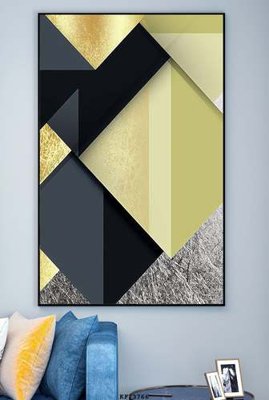 File PSD File tranh hiện đại pha lê gương KF73766 (bản gốc) độ phân giải cao