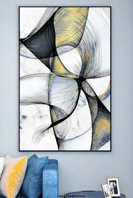 Ảnh gốc File tranh hiện đại pha lê gương KF73769 (độ nét cao) in tráng gương