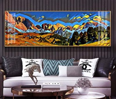 Tải file File tranh hiện đại pha lê gương KF73785 (gốc) in tranh tráng gương