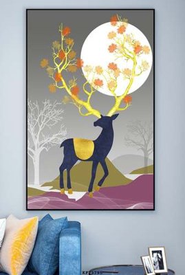 Tải file File tranh hiện đại pha lê gương KF73795 (gốc) làm file tranh quảng cáo