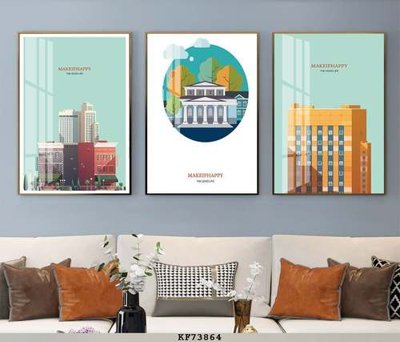 Download file gốc File tranh hiện đại pha lê gương KF73864 (in mica) 3D