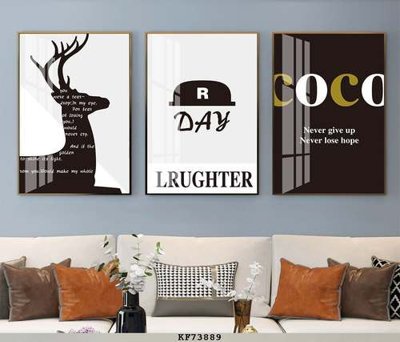 File gốc File tranh hiện đại pha lê gương KF73889 (in tráng gương) ốp tường