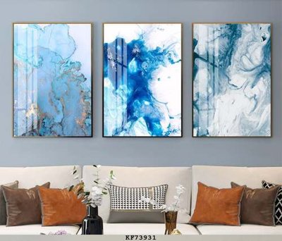 File in ấn chuyên nghiệp File tranh hiện đại pha lê gương KF73931 (file gốc)