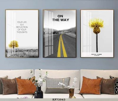 File in lụa File tranh hiện đại pha lê gương KF73943 (hoa văn) File tranh hiện đại pha lê gương KF73943