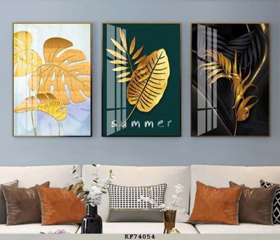 Download file gốc File tranh hiện đại pha lê gương KF74054 (in mica) trong suốt