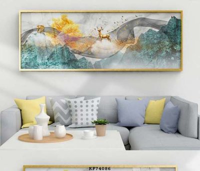 File gốc File tranh hiện đại pha lê gương KF74086 (PNG) không nền chất lượng