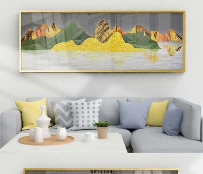 File gốc in ấn File tranh hiện đại pha lê gương KF74104 chuẩn màu CMYK