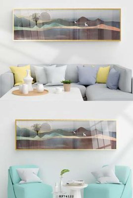 File tranh trang trí File tranh hiện đại pha lê gương KF74122 (tải file gốc)