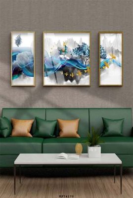 File tranh File tranh hiện đại pha lê gương KF74170 (ảnh gốc) không bị mờ