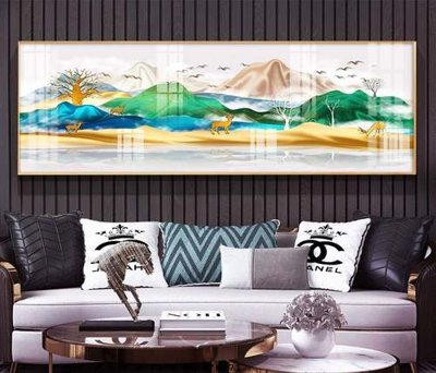 Tải file File tranh hiện đại pha lê gương KF74171 (ảnh gốc) in tranh kính