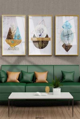 File tranh in trần File tranh hiện đại pha lê gương KF74191 (ảnh gốc siêu nét)