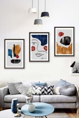 File tranh File tranh hiện đại pha lê gương KF74296 (gốc) chủ đề con người