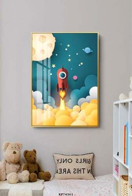 Tải xuống file tranh gốc File tranh hiện đại pha lê gương KF74361 (PSD/TIFF)