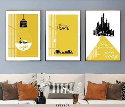 File in trần File tranh hiện đại pha lê gương KF74405 (bản gốc) 5D