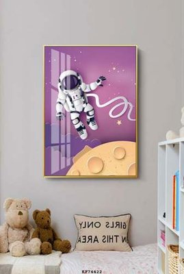 File gốc File tranh hiện đại pha lê gương KF74422 (vector) cho in ấn