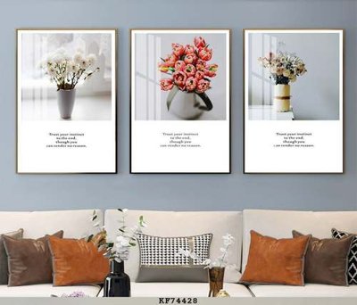 Hình ảnh file gốc in trần nhà File tranh hiện đại pha lê gương KF74428