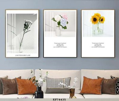 File in trần File tranh hiện đại pha lê gương KF74435 (bản gốc) đại dương