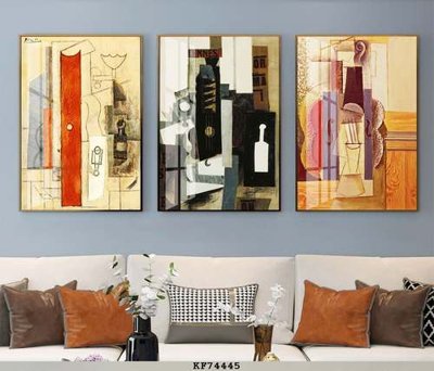 File tranh File tranh hiện đại pha lê gương KF74445 (ảnh gốc) in trần xuyên sáng