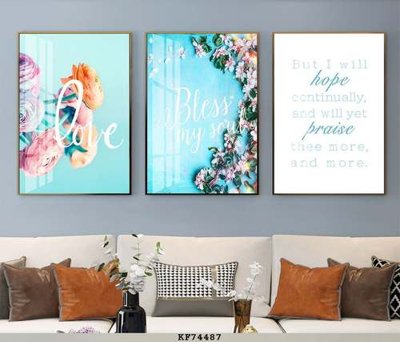 Tải file PSD File tranh hiện đại pha lê gương KF74487 (nguyên layer) để in