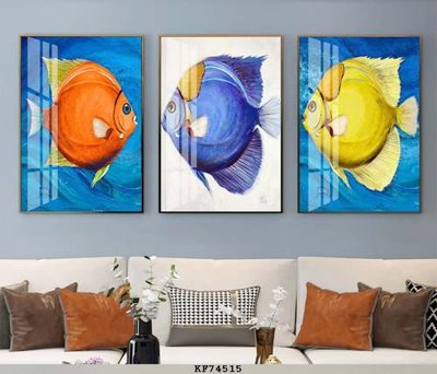 File gốc File tranh hiện đại pha lê gương KF74515 (ảnh chi tiết) để in ấn