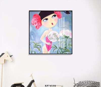 File in ấn File tranh hiện đại pha lê gương KF74532 (bản gốc) chất lượng cao