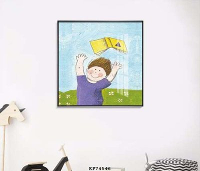 File ảnh File tranh hiện đại pha lê gương KF74546 (gốc) in decal dán tường